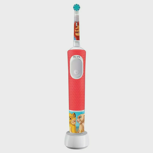 Электрическая зубная щетка Braun D103.413.2KX Lion King красная