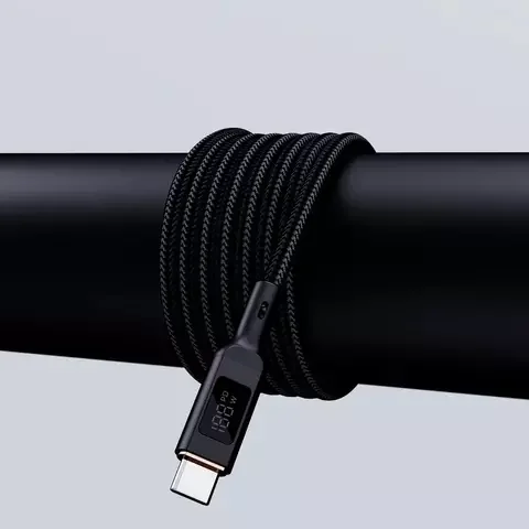 Кабель для телефона AUKEY USB Type-C 100Вт 1 метр CB-MCC101 Black