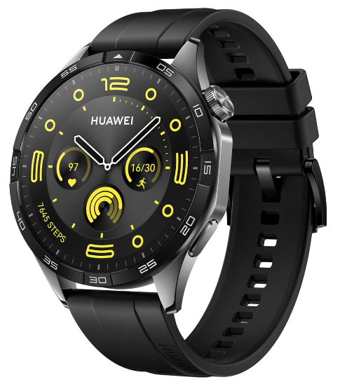 Смарт-часы Huawei Watch GT4 Phoinix-B19 55020BGT 46mm Black Fluoroelastomer Strap купить,NaN