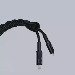 Кабель для телефона AUKEY USB Type-C 100Вт 1 метр CB-MCC101 Black