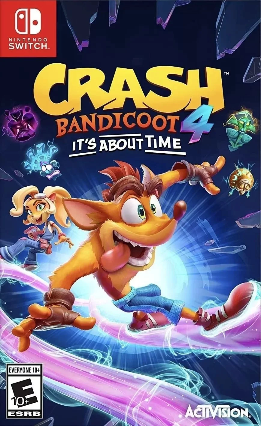 Игра для NS Crash Bandicoot 4 It’s About Time