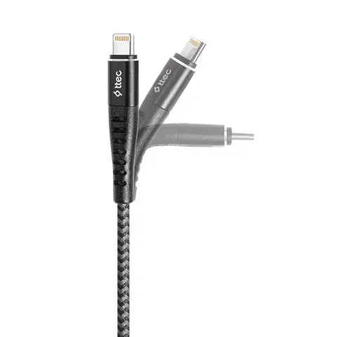 Кабель TTEC Extreme Cable Charge/Data Cable Lightining 1.5 m Black Grey купить,NaN