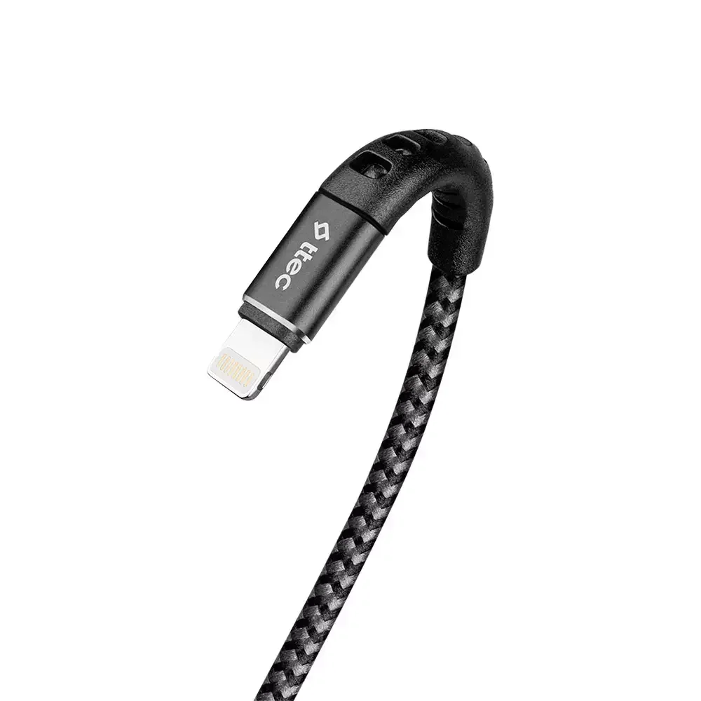 Кабель TTEC Extreme Cable Charge/Data Cable Lightining 1.5 m Black Grey купить,NaN