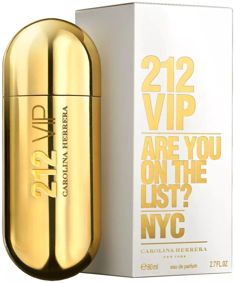 Парфюмерная вода Carolina Herrera 212 VIP EDP для женщин 80мл купить,43290