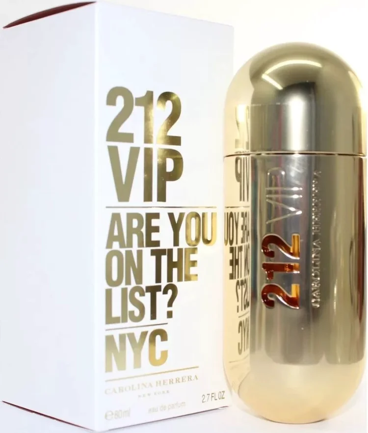 Парфюмерная вода Carolina Herrera 212 VIP EDP для женщин 80мл купить,43290