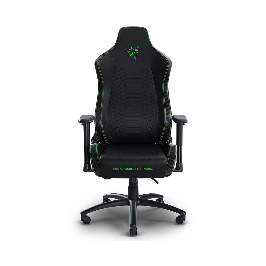 Кресло игровое Razer Iskur X-XL черно-зеленое купить,NaN