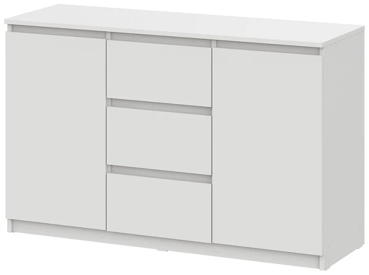 Комод GreenMebel Люмо 120.4x40x77см белый купить,38990