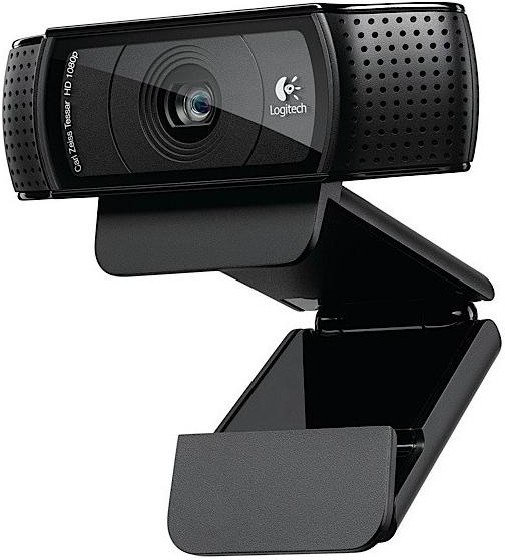 Веб-камера Logitech HD Pro WebCam C920 черная купить,NaN