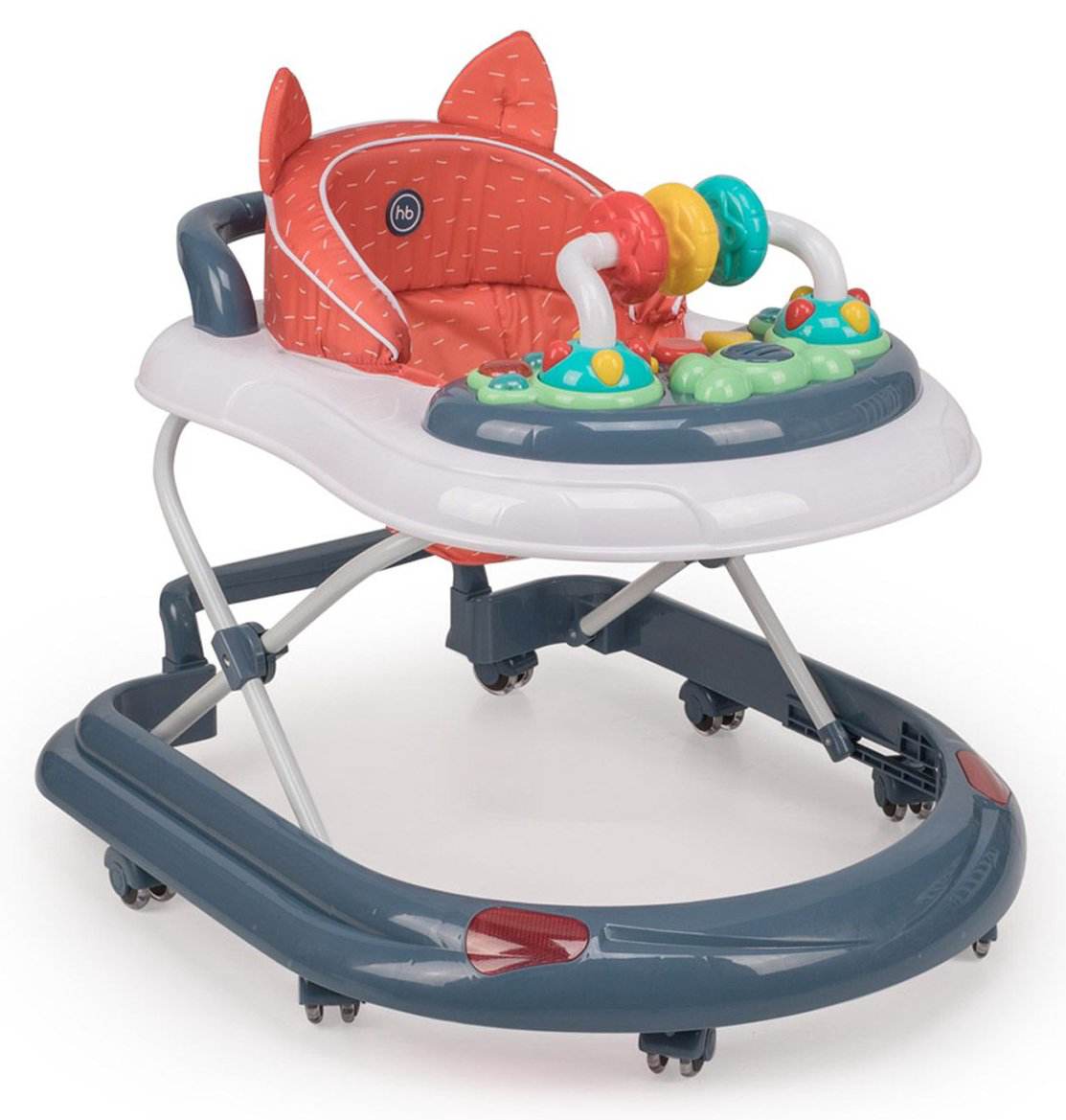 Ходунки Happy Baby Smiley V2 темно-синие купить,NaN