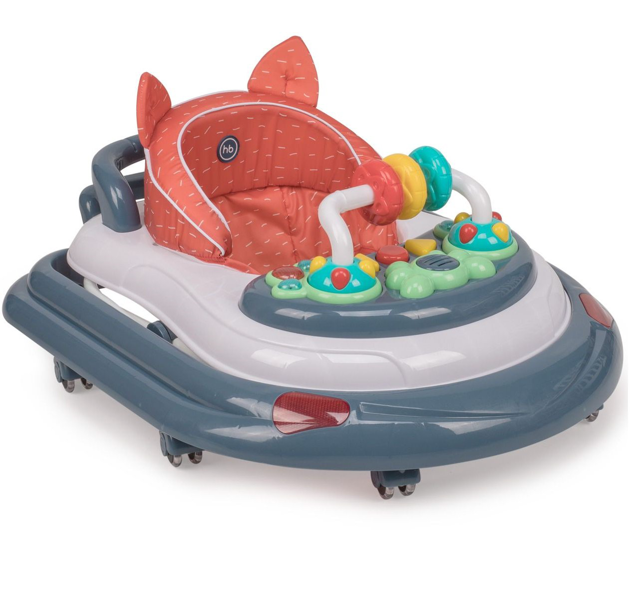 Ходунки Happy Baby Smiley V2 темно-синие купить,NaN