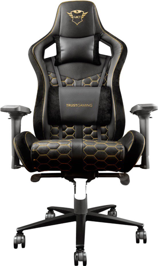Кресло игровое Trust GXT 712 Pro Gaming черное купить,NaN