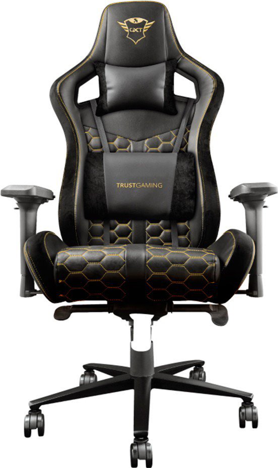 Кресло игровое Trust GXT 712 Pro Gaming черное купить,NaN