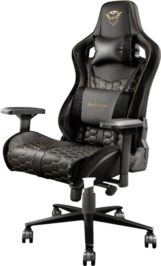 Кресло игровое Trust GXT 712 Pro Gaming черное купить,NaN