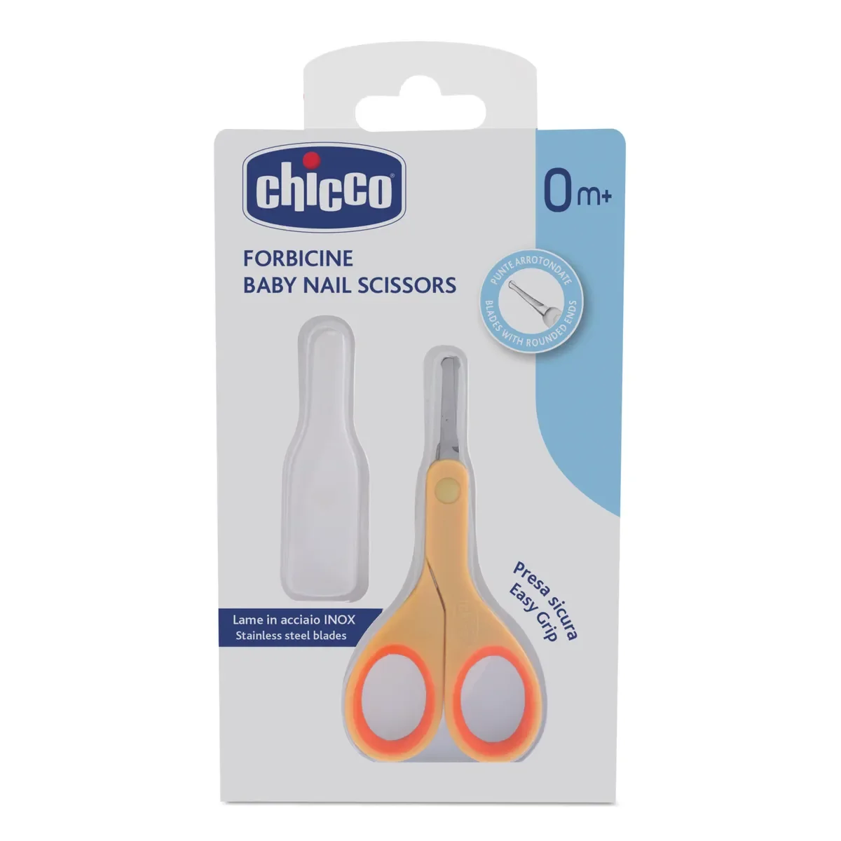 Ножнички детские Chicco оранжевые  купить,NaN