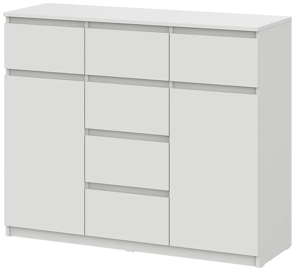 Комод GreenMebel Люмо 120.4x40x99см белый купить,55990