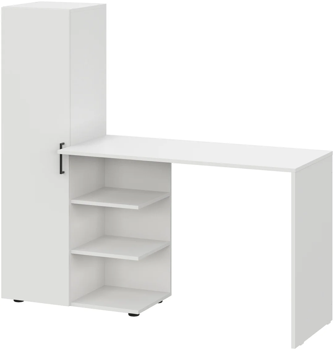 Стол компьютерный GreenMebel СТК-26 145х49x135.1см белый