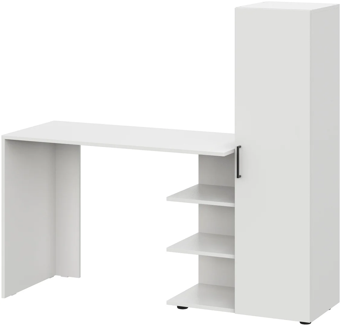 Стол компьютерный GreenMebel СТК-26 145х49x135.1см белый
