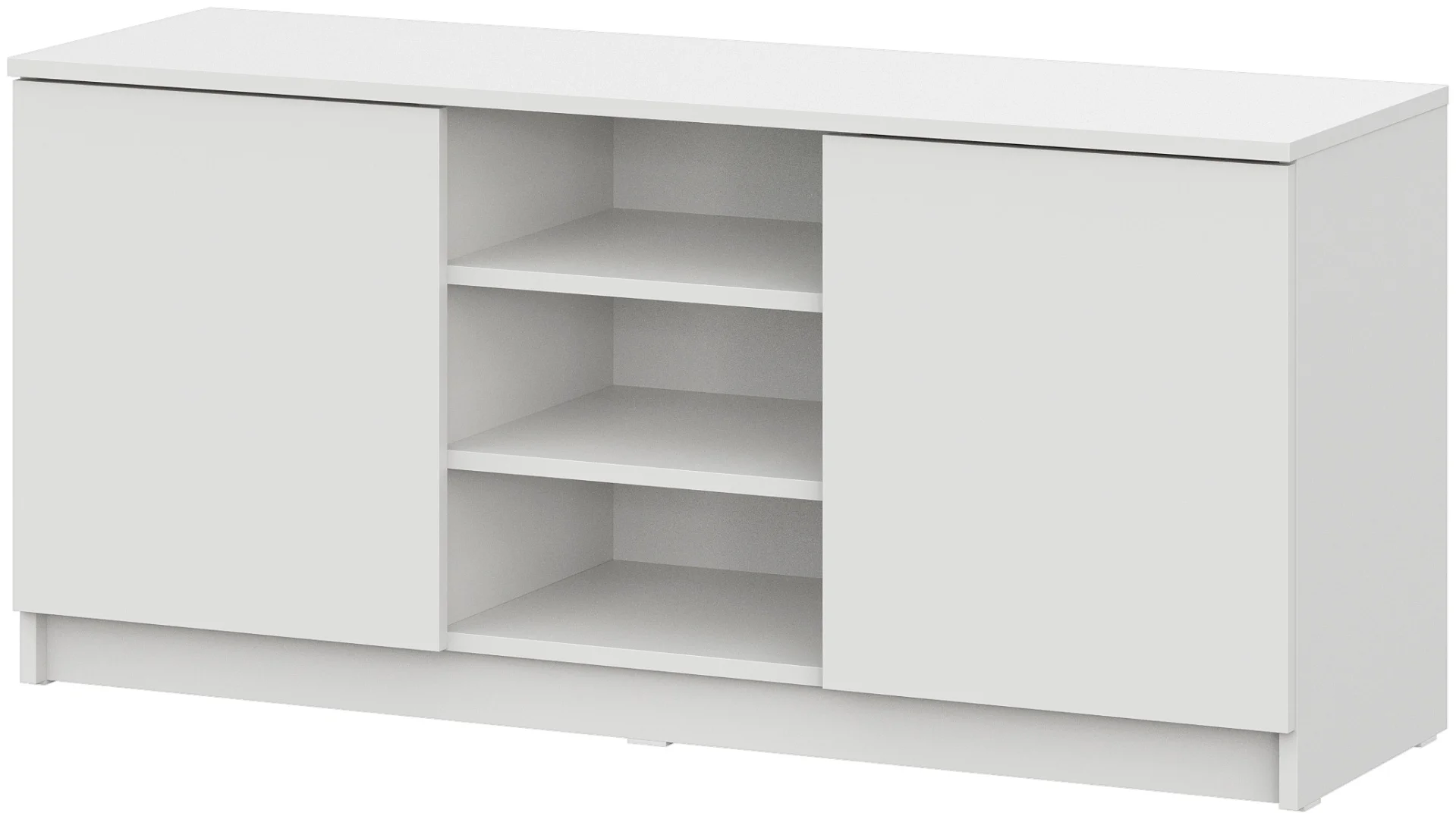ТВ-тумба напольная GreenMebel Люмо 120.2x55x37см белый