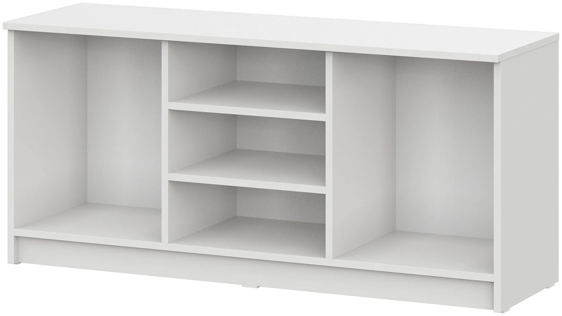ТВ-тумба напольная GreenMebel Люмо 120.2x55x37см белый