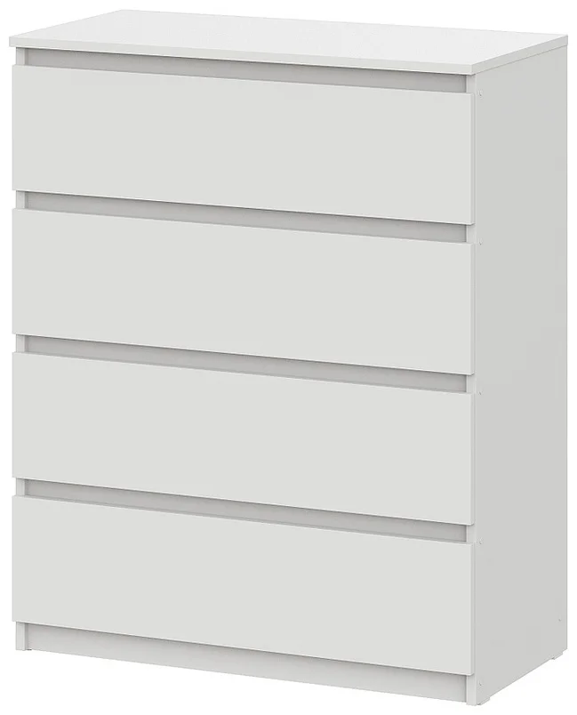 Комод GreenMebel Люмо 80.4x40x99см белый купить,33990