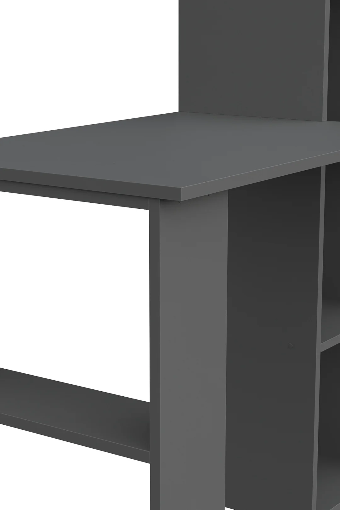 Стол компьютерный GreenMebel СТК 8 104.2х49.3x102.6см графит