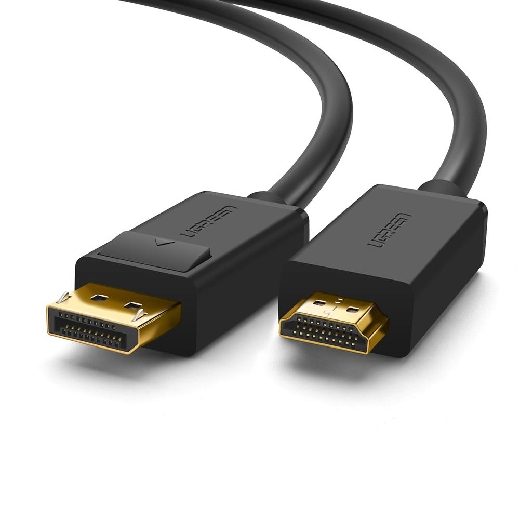 Кабель Ugreen DP101 DP Male To HDMI Male Cable 1.5м черный купить,NaN