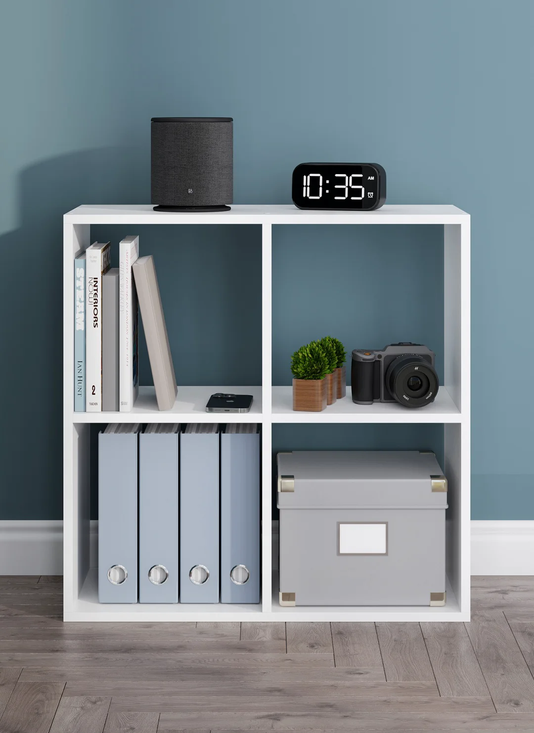 Стеллаж напольный GreenMebel СТЖ 4 70.8x33x70.8см белый																											 купить,17990