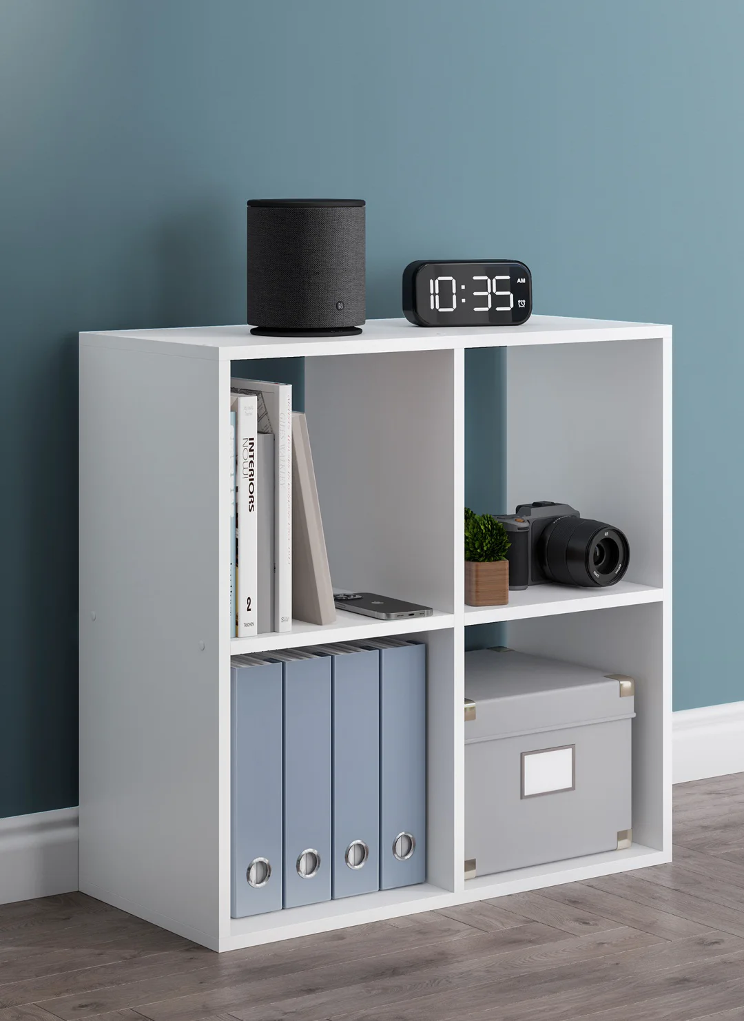 Стеллаж напольный GreenMebel СТЖ 4 70.8x33x70.8см белый																											 купить,17990