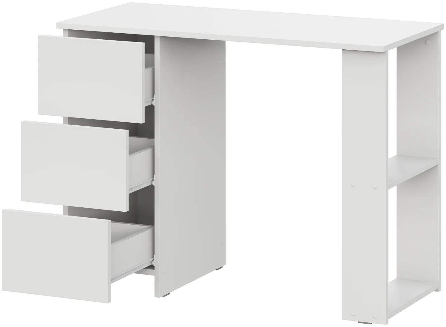 Стол компьютерный GreenMebel СТК 29 100х45x75см белый