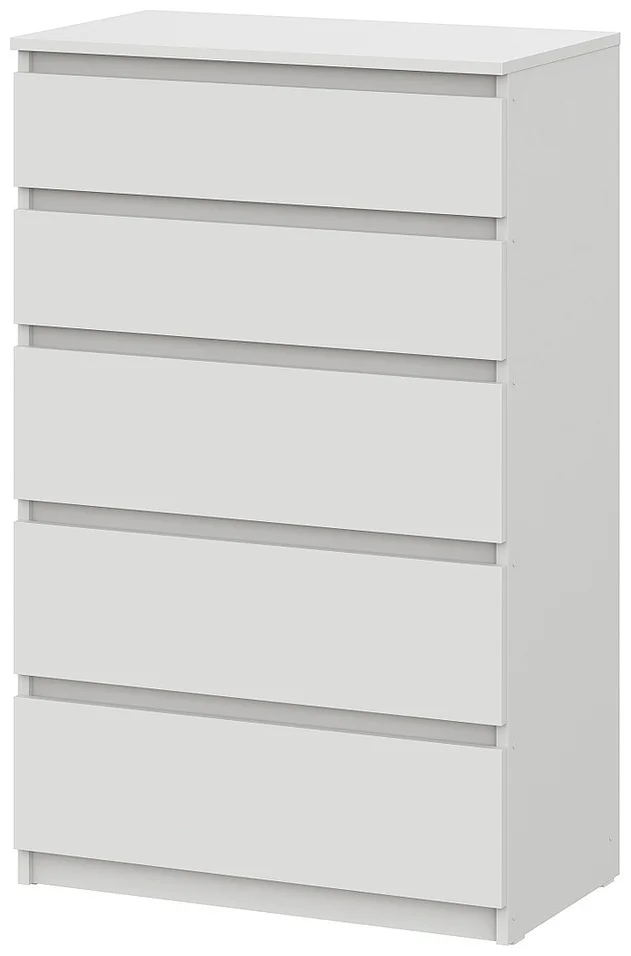 Комод GreenMebel Люмо 70.4x40x112см белый