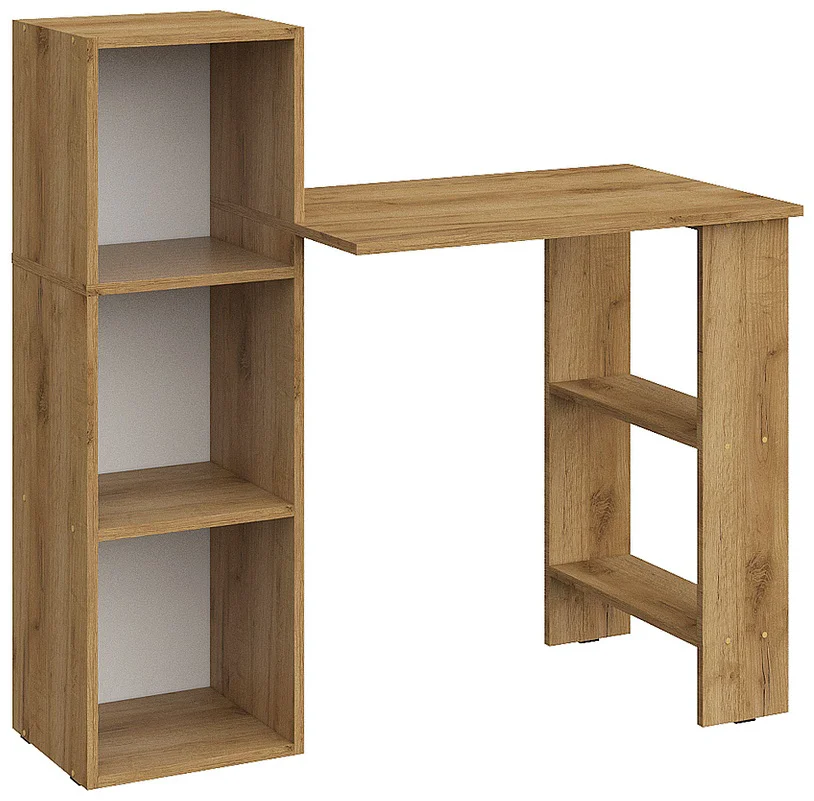 Стол компьютерный GreenMebel СТК 8 104.2х49.3x102.6см коричневый