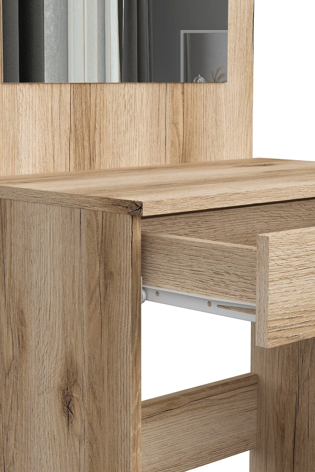 Туалетный столик GreenMebel СТЛ 1 60.1x37.8х135.4см коричневый