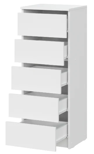 Комод GreenMebel КМ 3 40x35x103.5см белый купить,23990