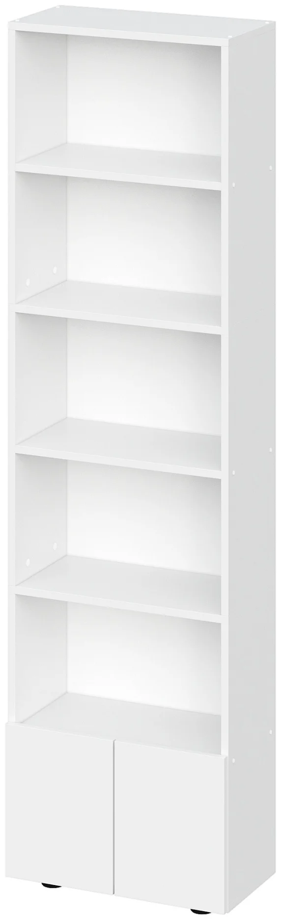 Стеллаж напольный GreenMebel СТЖ 6 50x26.2x179.3см белый																											