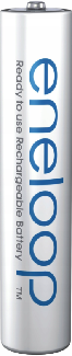 Аккумулятор Panasonic  Eneloop AAA 800 mAh/2B белый купить,0