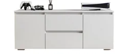Тумба для телевидеоаппаратуры GreenMebel Люмо 120x49.6x40см белый