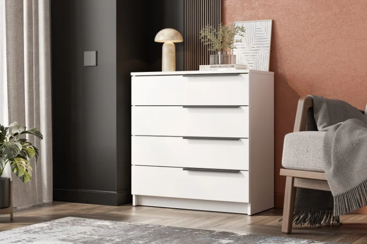 Комод GreenMebel КМ-26 70.2x33.4x72.9см белый купить,26990