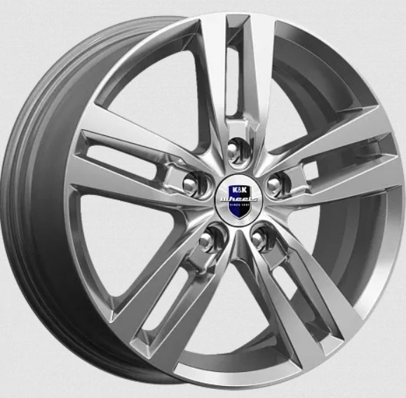 Комплект дисков K&K Rassvet 77293 5х108 R16х6,5 СВ67,1 ЕТ40 дарк платинум купить,NaN