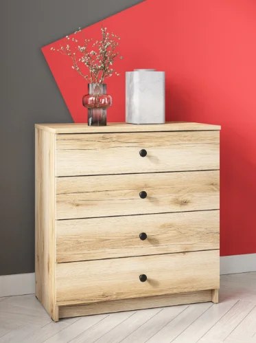 Комод GreenMebel КМ-15 68.2x37.5x71.9см светло-коричневый купить,24990