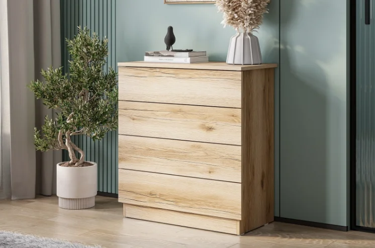 Комод GreenMebel КМ 4 70x35x75.6см светло-коричневый купить,NaN