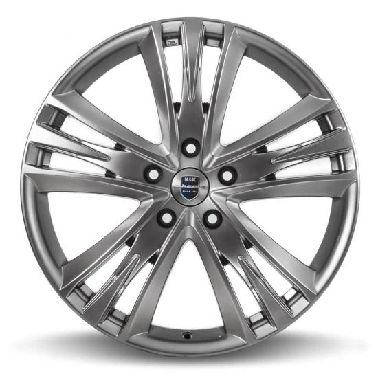 Комплект дисков K&K Атлас 5x114,3 R20x8,5 CB67,1 ET35 дарк платинум