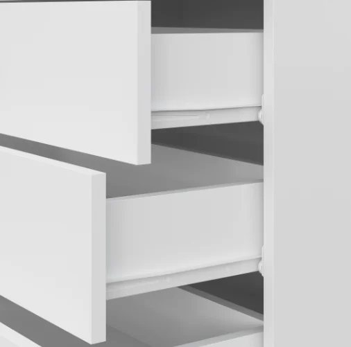 Комод GreenMebel КМ-15 68.2x37.5x71.9см белый купить,NaN