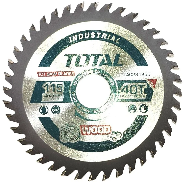 Диск по дереву Total TAC231255 115x22.2мм