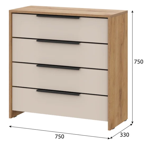 Комод GreenMebel КМ-17 75x33x75см коричневый купить,27990