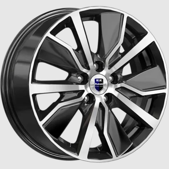 Комплект дисков K&K Гамбит 78750 5х114,3 R16х6,5 СВ67,1 ЕТ40 алмаз черный  купить,NaN
