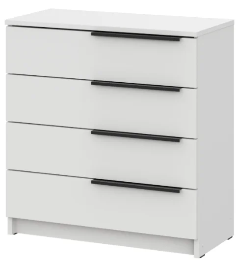 Комод GreenMebel КМ-26 70.2x33.4x72.9см белый