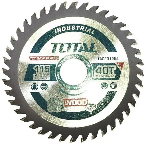 Диск по дереву Total TAC231255 115x22.2мм