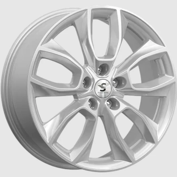 Комплект дисков Premium KP001 77545 5х114.3 R18х7 СВ66.1 ЕТ40 Elit silver купить,NaN