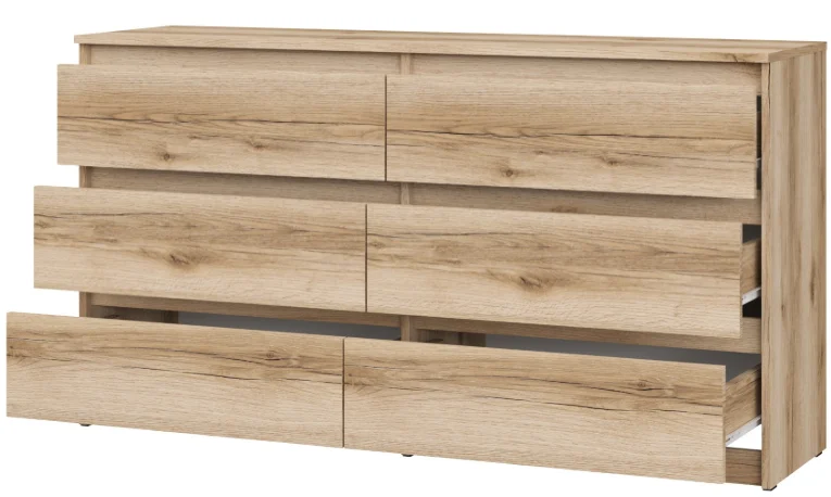 Комод GreenMebel Люмо КМ-6Я 138.1x39x75.4см коричневый купить,NaN