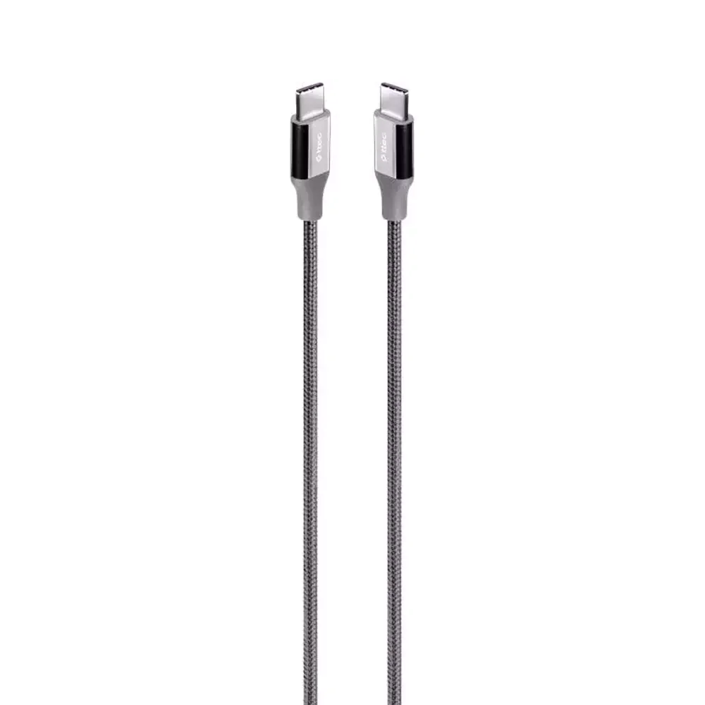 Кабель TTEC Alumicable Type-C-Type-C Fast Charging Cable 1.5m Space Grey